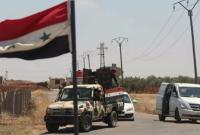 حاجز لقوات النظام السوري في محافظة درعا (سبوتنيك)