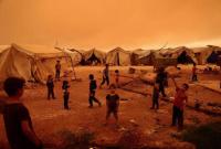 أطفال المخيمات في سوريا