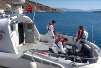 غرق قارب لمهاجرين في المياه التركية (الأناضول)