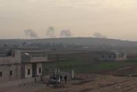 قصف لقوات النظام على بلدة كفر تعال غربي حلب (تلفزيون سوريا)