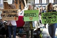مظاهرات خرجت دعماً للاجئين في الدنمارك - المصدر: الإنترنت