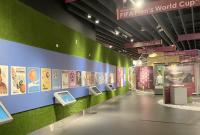 متحف "عالم كرة القدم" في العاصمة القطرية الدوحة المرافق لمونديال قطر 2022 (الأناضول)