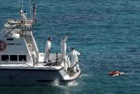 خفر السواحل في اليونان ينتشلون جثة قبالة جزيرة كيثيرا - 9 تشرين الاول 2022 (AFP)
