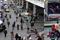 شح المحروقات يظهر في أزمة المواصلات بالعاصمة دمشق 