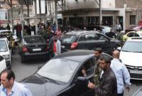 الازدحام على محطات الوقود في دمشق (فيس بوك/أرشيفية)