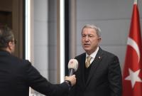 وزير الدفاع التركي خلوصي أكار - الأناضول