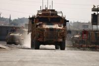 عربة عسكرية تركية في شمالي سوريا