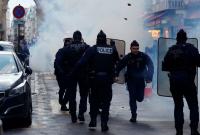 احتجاجات لأكراد وسط العاصمة الفرنسية باريس (رويترز)