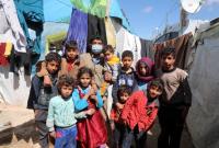 أطفال نازحون في المخيمات السورية - المصدر: الإنترنت