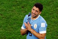 سواريز يبكي بعد خروج الأوروغواي من كأس العالم
