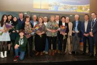 بلدية فونسدريخت في جنوب هولندا تكرم اللاجئة نعمة وعائلتها وتمنحها جائزة تقديرية، هولندا، 23 كانون الثاني/يناير 2023 (الإعلام الهولندي)