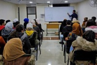 دورة تعليمية في إحدى المعاهد الخاصة في سوريا (فيس بوك)