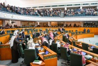 جلسة البرلمان الكويتي التي انسحبت منها الحكومة، في 10 كانون الثاني 2023 (كونا)