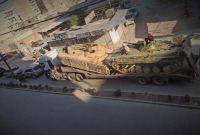 هيئة تحرير الشام تزود "فرقة العمشات" بأسلحة ثقيلة