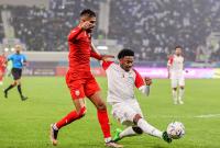 مباراة البحرين وعُمان في البصرة - الأناضول