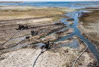 انخفاض مستوى المياه في نهر الفرات ـ AFP