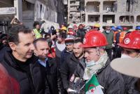 بشار الأسد في حلب