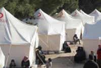 مخيمات جنديريس عقب الزلزال 