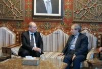 لقاء وزير الخارجية الأردني مع وزير خارجية النظام في دمشق - 15 من شباط2023 (صحيفة الوطن)