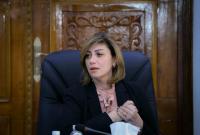 وزيرة الهجرة والمهجرين العراقية إيفان فائق 