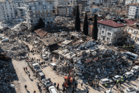 الدمار الناجم عن الزلزال في أنطاكيا التركية - GETTY