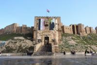 قلعة حلب عقب الزلزال ـ رويترز