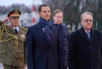 بشار الأسد يصل إلى موسكو في أول زيارة رسمية منذ 2011
