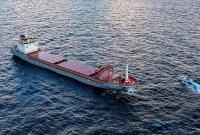 سفينة شحن مشاركة بنقل الحبوب الأوكرانية عبر البحر الأسود بموجب اتفاقية تصدير الحبوب (الأناضول)