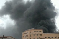 حريق في مبنى الأمن الفيدرالي الروسي