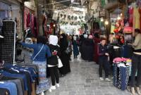 سوق البهرمية الشعبي في مدينة حلب القديمة (تشرين)