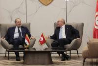 وزير خارجية تونس يستقبل فيصل المقداد في العاصمة تونس - 17 نسيان 2023