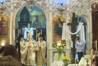 جانب من احتفالات عيد الفصح في كاتدرائية سيدة النياح بدمشق، 9 نيسان 2023 (مواقع التواصل الاجتماعي)