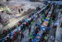 إفطار جماعي يشارك به نحو ألف سوري في مدينة الأتارب