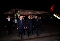 خلوصي أكار وحقان فيدان يصلان إلى العاصمة الروسية موسكو - الأناضول