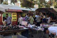 انتشرت بسطات جديدة في دمشق خلال العيد 