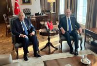 وزير الخارجية المصري سامح شكري يلتقي نظيره التركي في العاصمة التركية أنقرة (وسائل إعلام تركية)