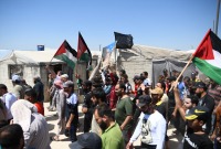 مخيم الكرمل للاجئين الفلسطينيين شمالي سوريا