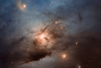ناسا تشارك صورة جديدة للثقب الأسود