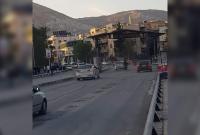 إزالة حاجز روتانا في دمشق (إنترنت)
