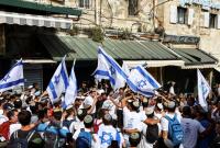 مسيرة الأعلام في القدس الشرقية