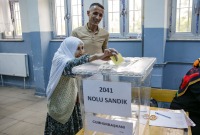 التصويت في الجولة الثانية من الانتخابات الرئاسية التركية ـ الأناضول