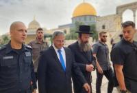 وزير إسرائيلي يقتحم المسجد الأقصى | فيديو