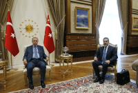 حقان فيدان والرئيس أردوغان