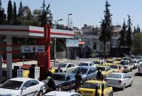 محطة وقود في دمشق