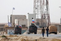 قوات روسية في منبج شمال شرقي حلب ـ رويترز