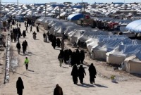 مخيم روج في سوريا (رويترز)