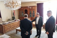 المقداد يزور سفارة نظامه في السعودية