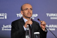 وزير المالية التركي محمد شيمشك - AFP