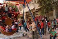 ساحات الألعاب في العيد بريف دمشق - "سانا"