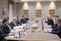 اجتماع سابق بين وفدين تركي وسويدي لبحث الانضمام إلى الناتو ـ الأناضول